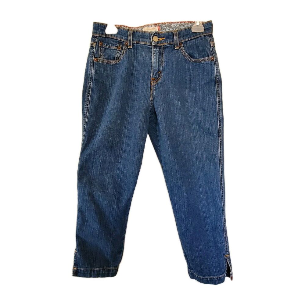 Levi Classic Capri Jeans Size 6 Womens‎ Blue